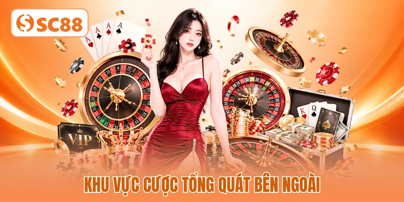 Khu vực cược tổng quát bên ngoài